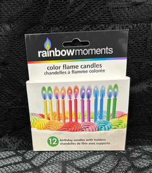 Colorful Flame Candles