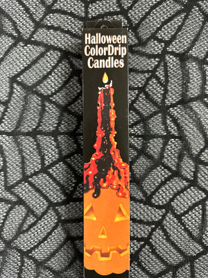 Halloween Color Drop Candles